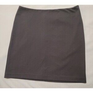 New York & Company Gray Pencil Skirt Size 8 Stretch Career